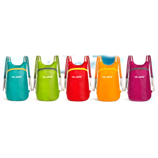 Portable foldable backpack