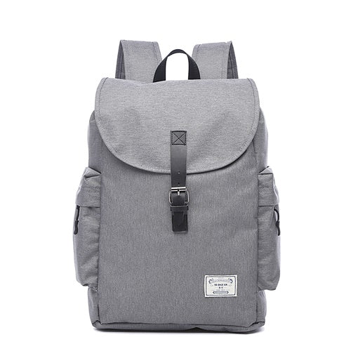 Laptop backpack with buckle