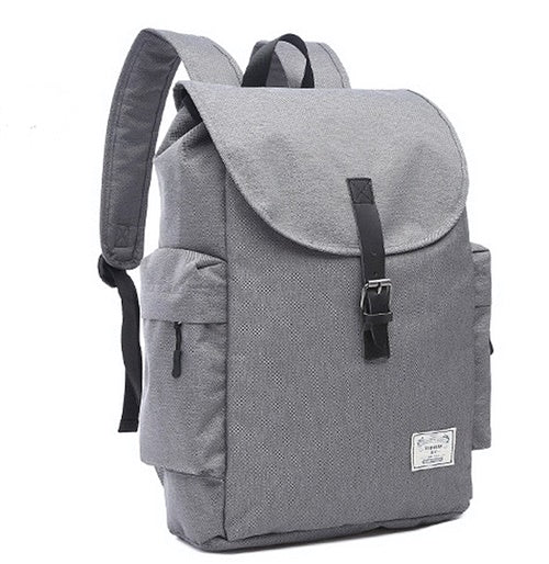 Laptop backpack with buckle