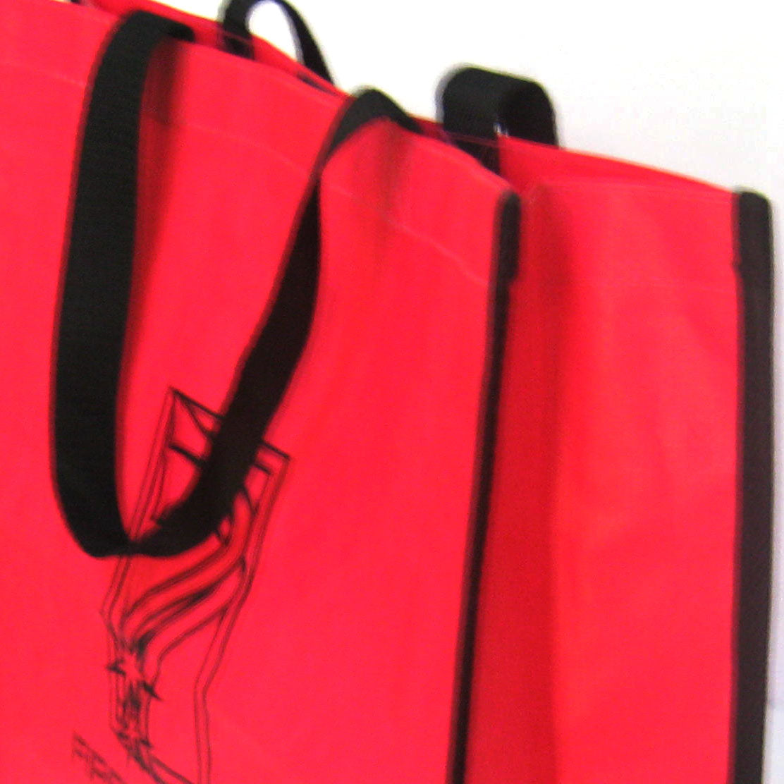 Foil printing shopping bag