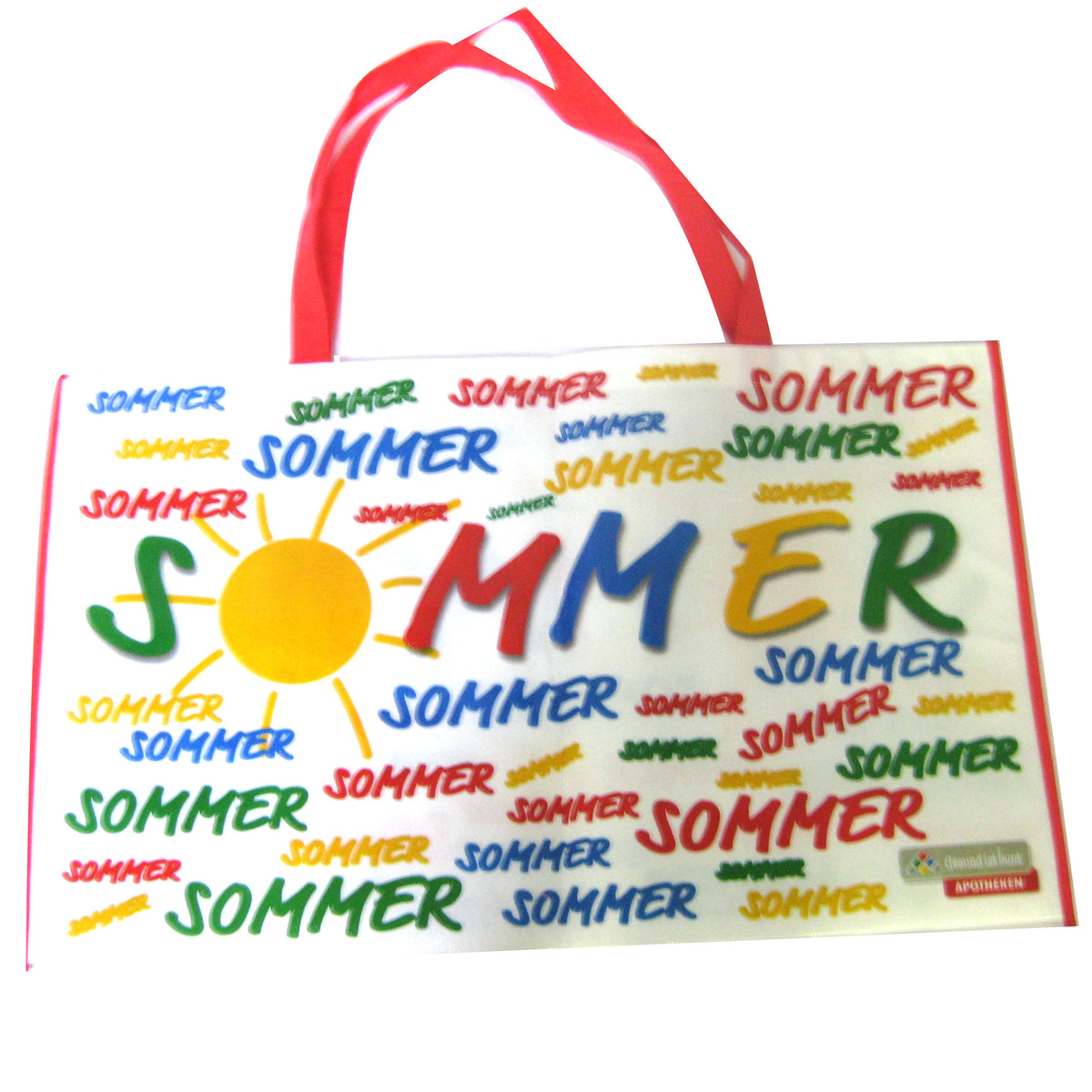 Foil printing shopping bag