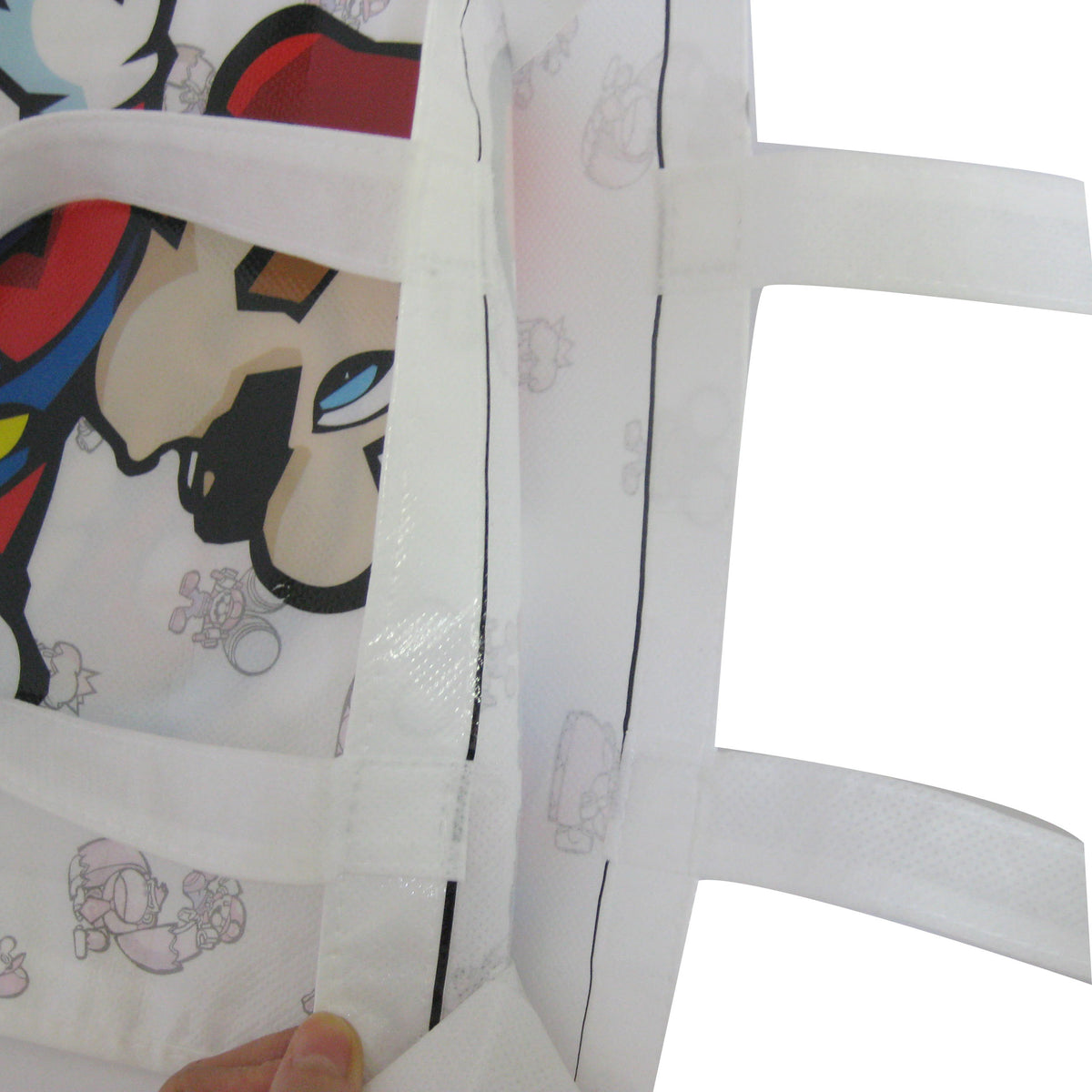 Foil printing shopping bag