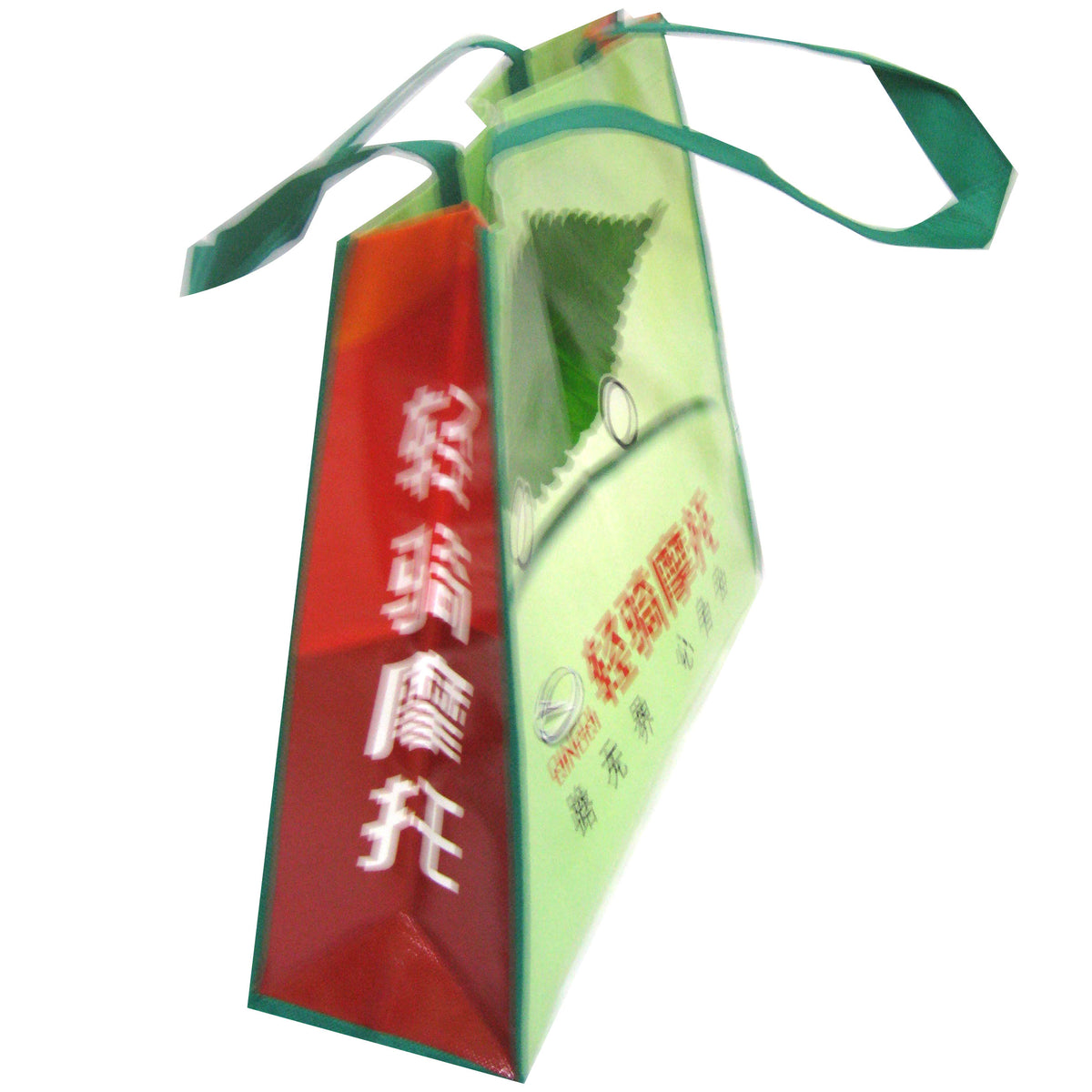 Foil printing shopping bag