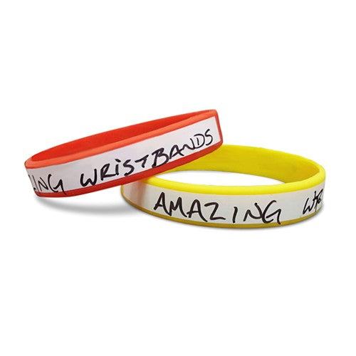 Silicone wristbands