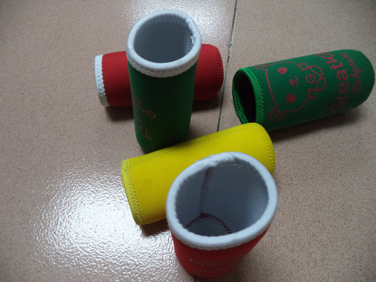 Neoprene can cooler / bottle holder