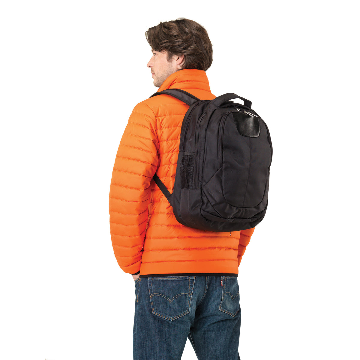 Swiss Peak outdoor laptop backpack, black (P742.011)