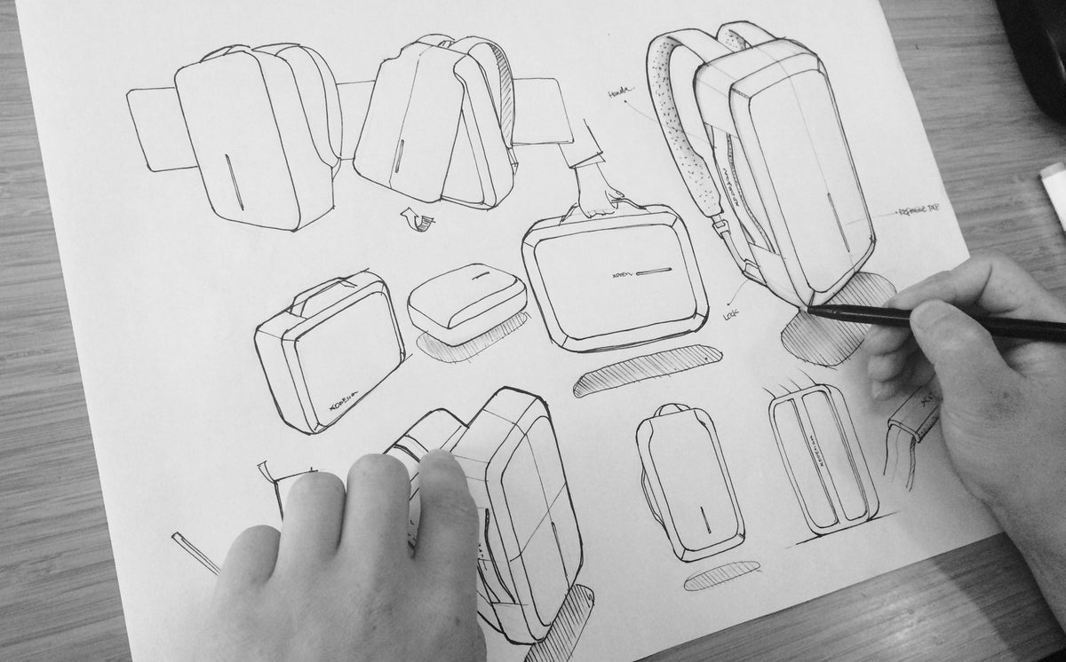 The Bobby Bizz/ Montmartre 3.0 Anti Theft backpack by XD Design- P705.571
