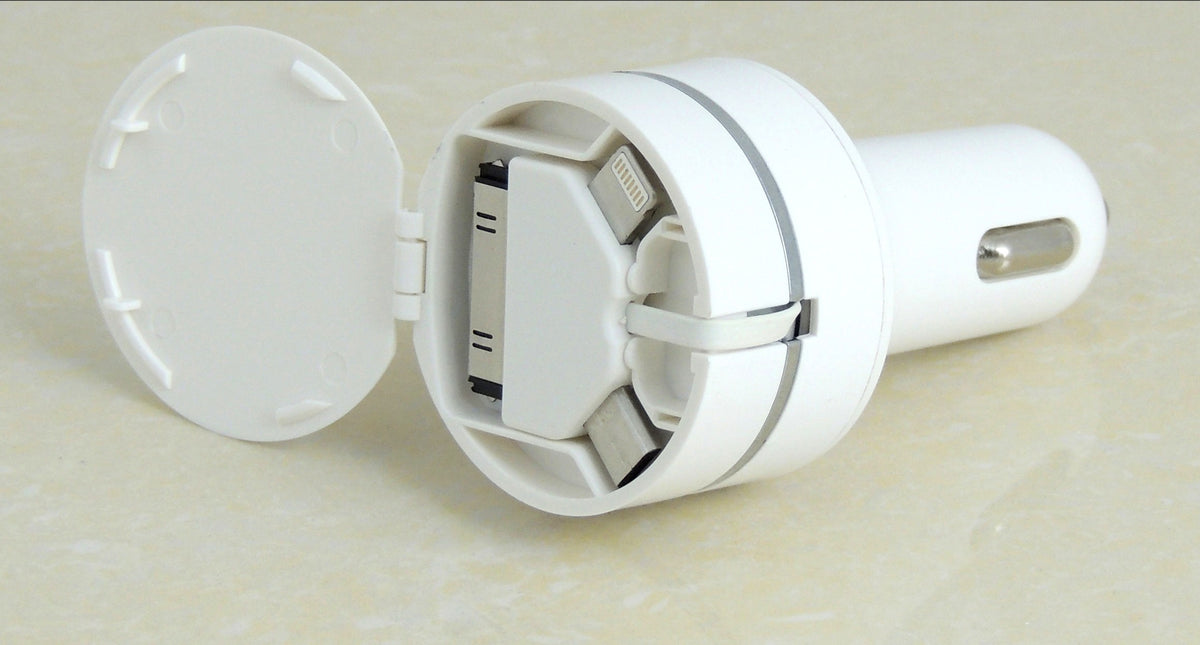 3-in-1 car charging cables