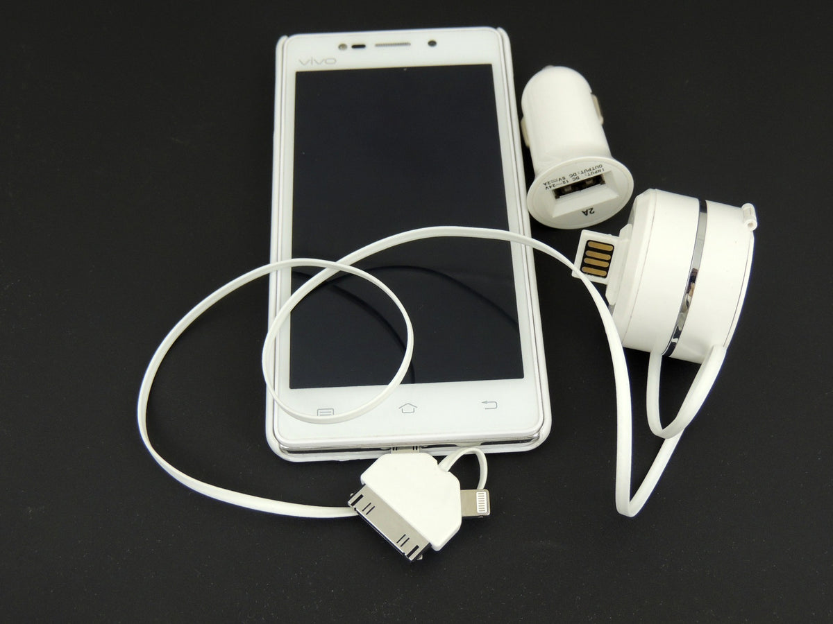 3-in-1 car charging cables