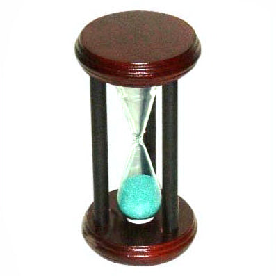 Wooden sand timer