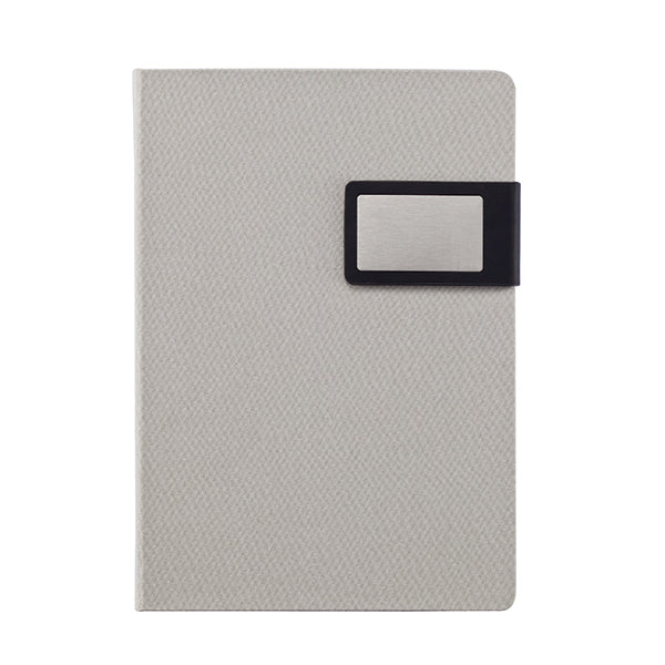 A5 Prestige notebook set grey (P773.472)