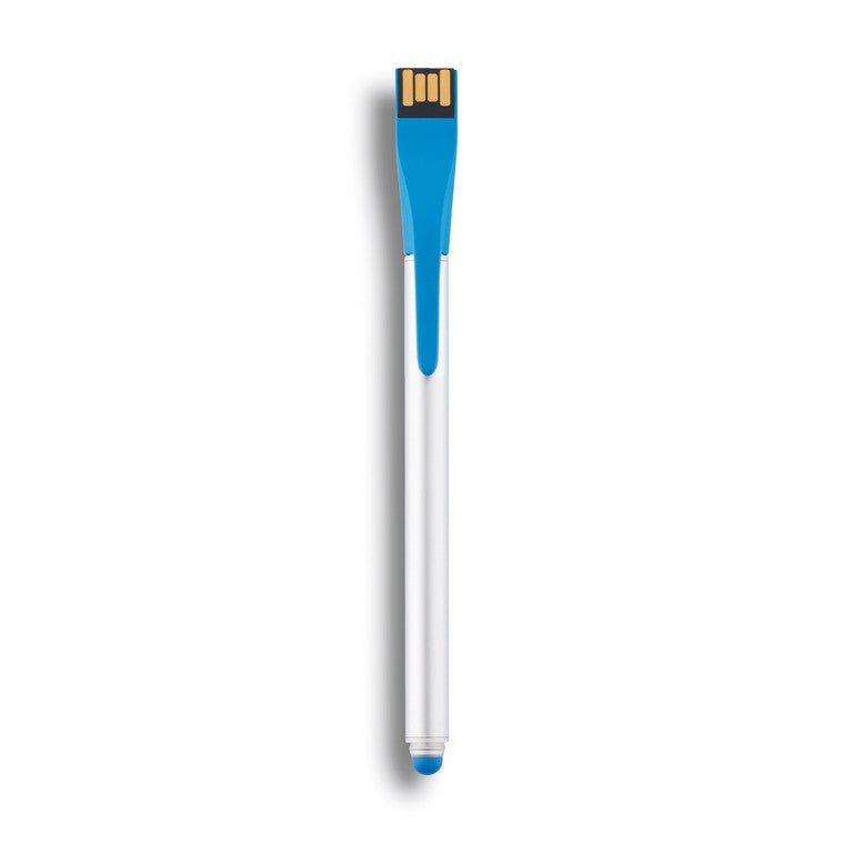 Point|01 tech pen-stylus & USB 4GB blue (EX006)