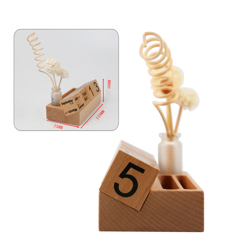 Wood calendar Set