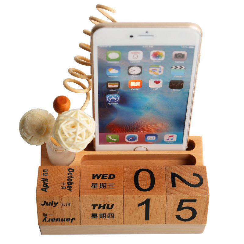 Wood calendar Set