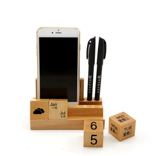 Wood calendar Set