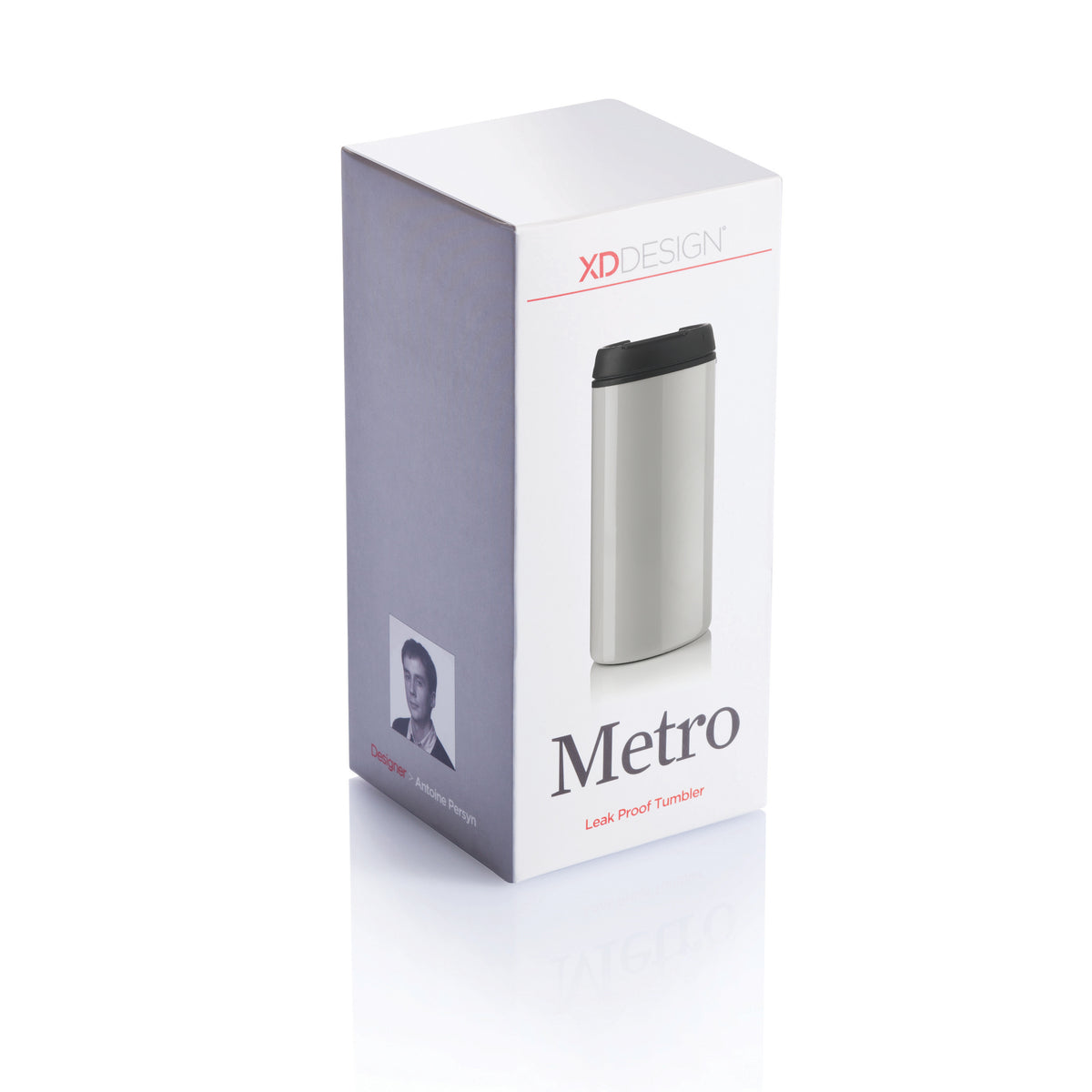 Metro tumbler white (P432.193)