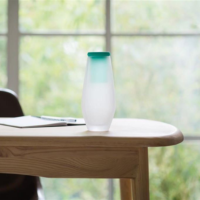 Hyta 0.5L carafe with drinking glass-green-P264.047