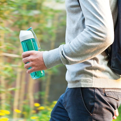 Neva water bottle Tritan 450ml- blue-P436.065