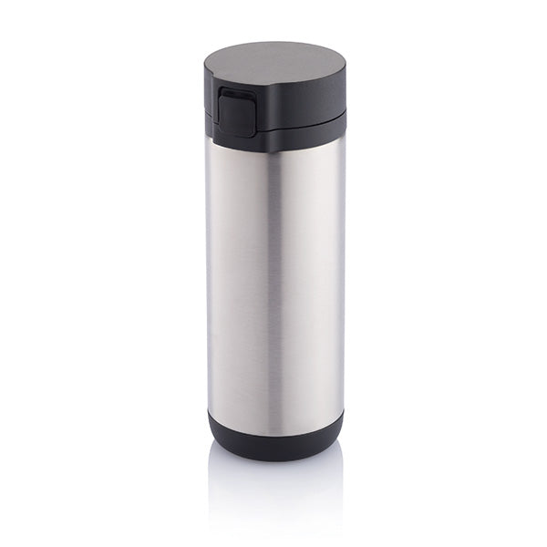 Lock travel mug- Grey P432.662
