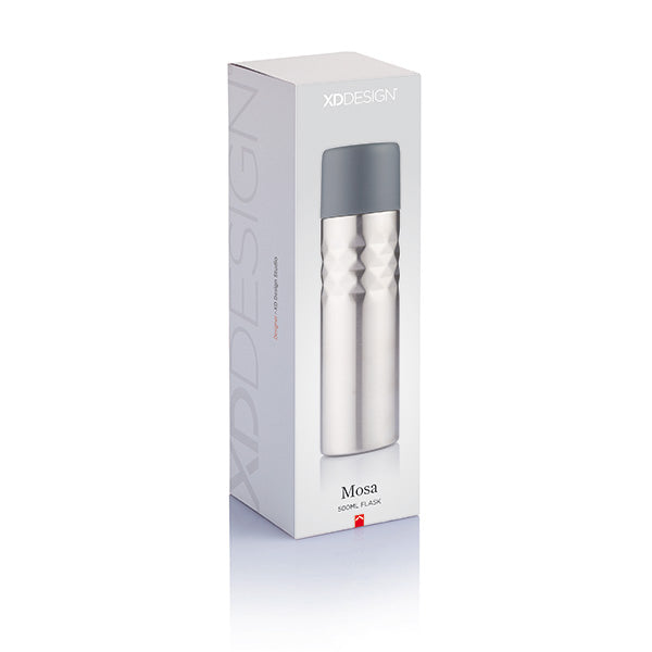 Mosa flask - Silver P433.202