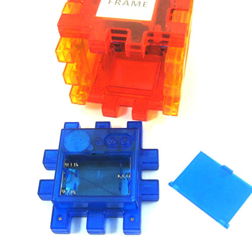 Multi-function puzzle LED clock