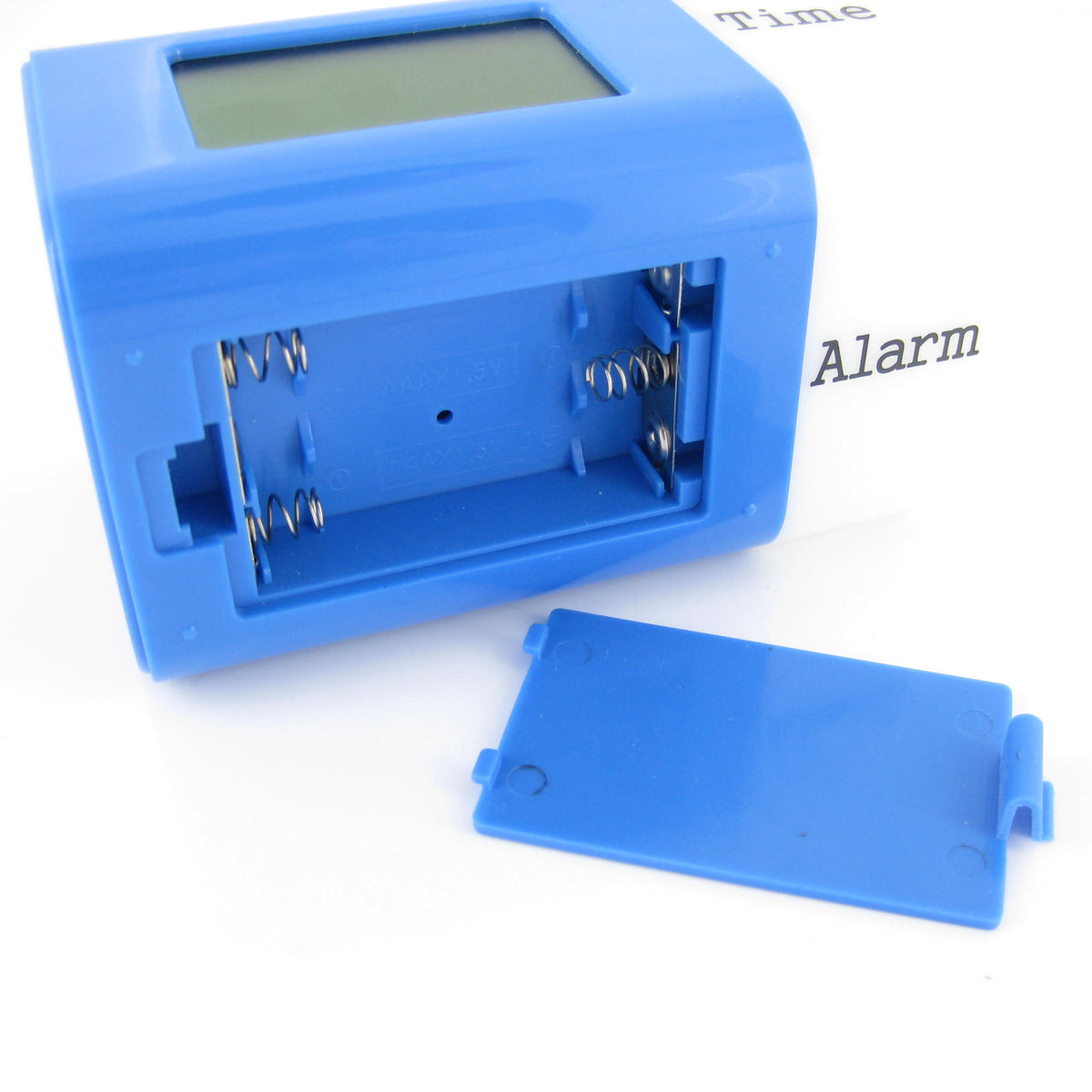 Rotating LCD clock