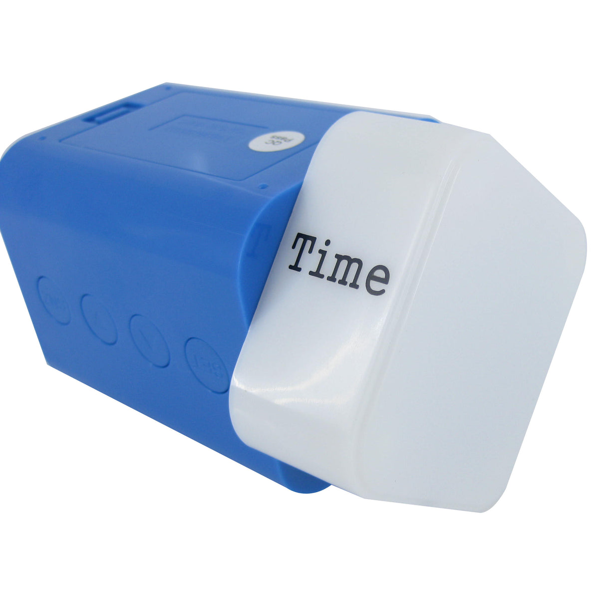 Rotating LCD clock