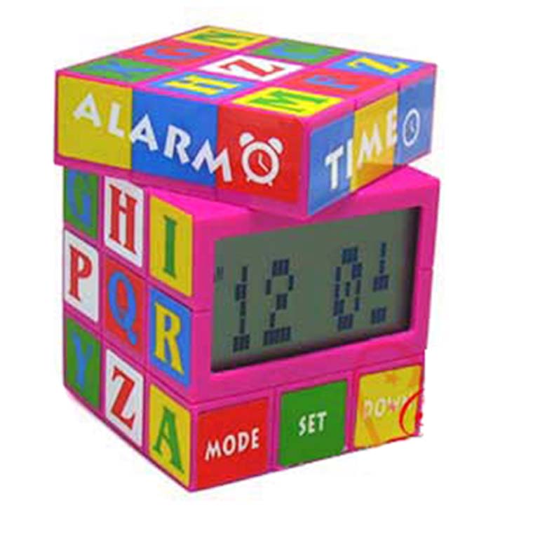 Magic cube LCD timer