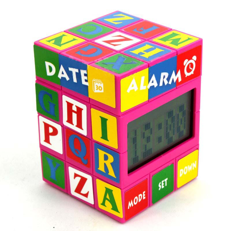 Magic cube LCD timer