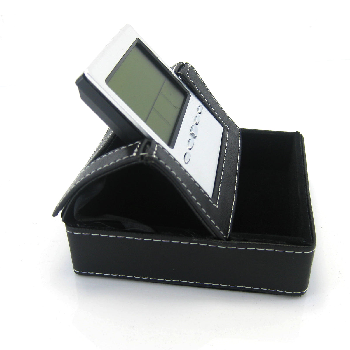 Memo holder with timer