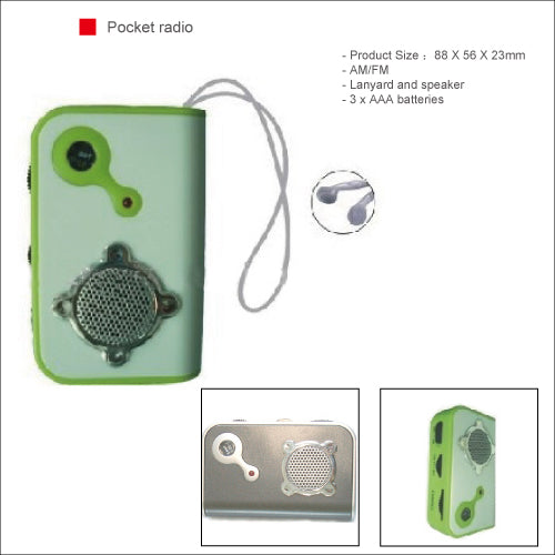 Pocket radio
