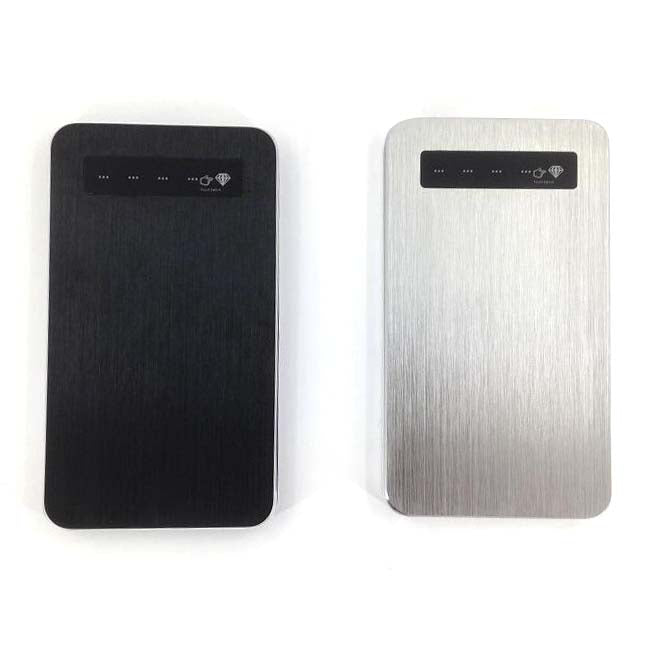 Executive USB mobile battery charger with LED 4000 mAh (power bank)