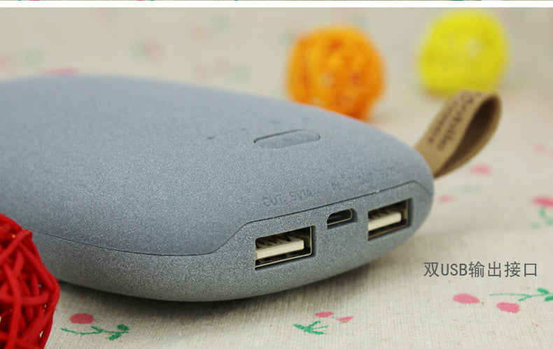 USB stone shape power bank10400mah
