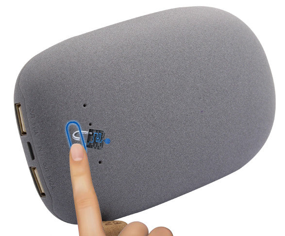 USB stone shape power bank10400mah