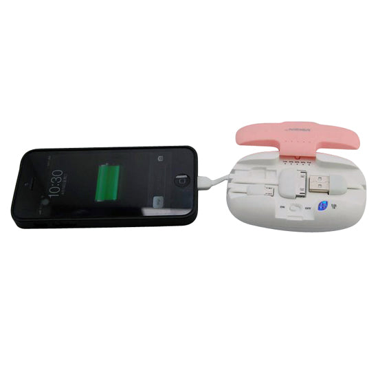 USB Portable power bank with inside cable 4000mah