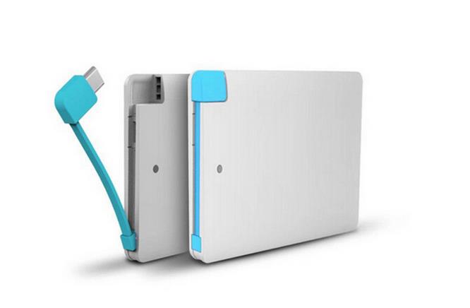 Super slim pocket USB power bank 3000 mAh