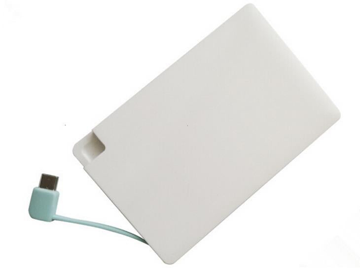 Super slim pocket USB power bank 3000 mAh