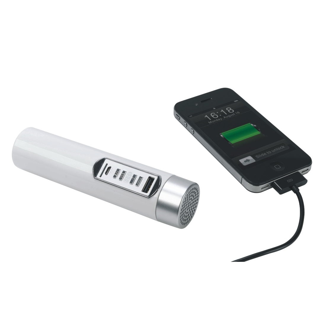 Multi-function portable power bank + speaker3000mAh