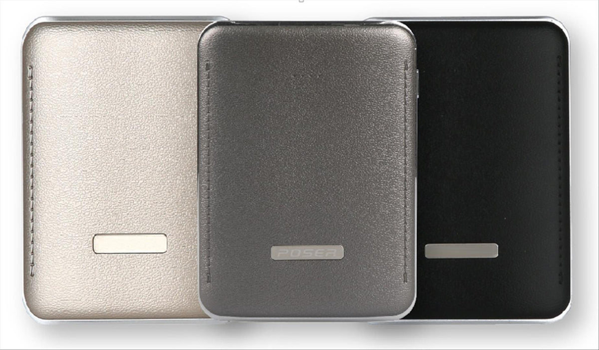 Leather style portable power bank7800mAh(2.1A)