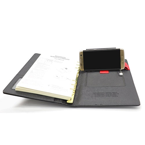 8000 mAh wireless charging with power bank notebook