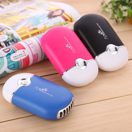 Portable rechargeable handy fan