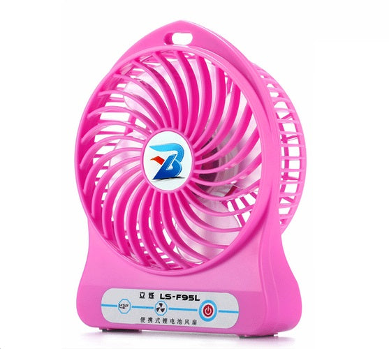 Portable rechargeable handy fan