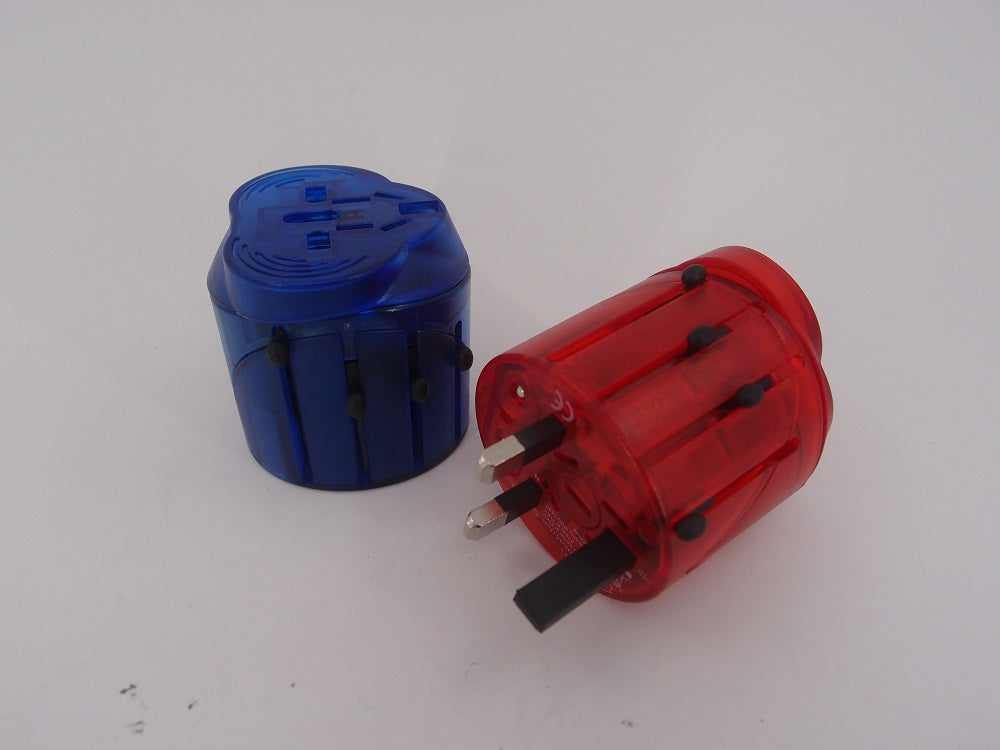 Colorful Universal Travel Adaptor (without USB)