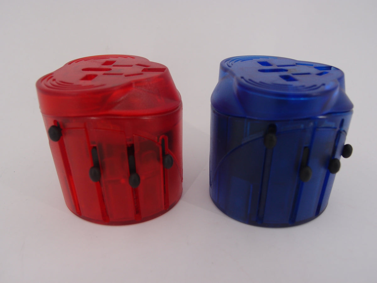 Colorful Universal Travel Adaptor (without USB)