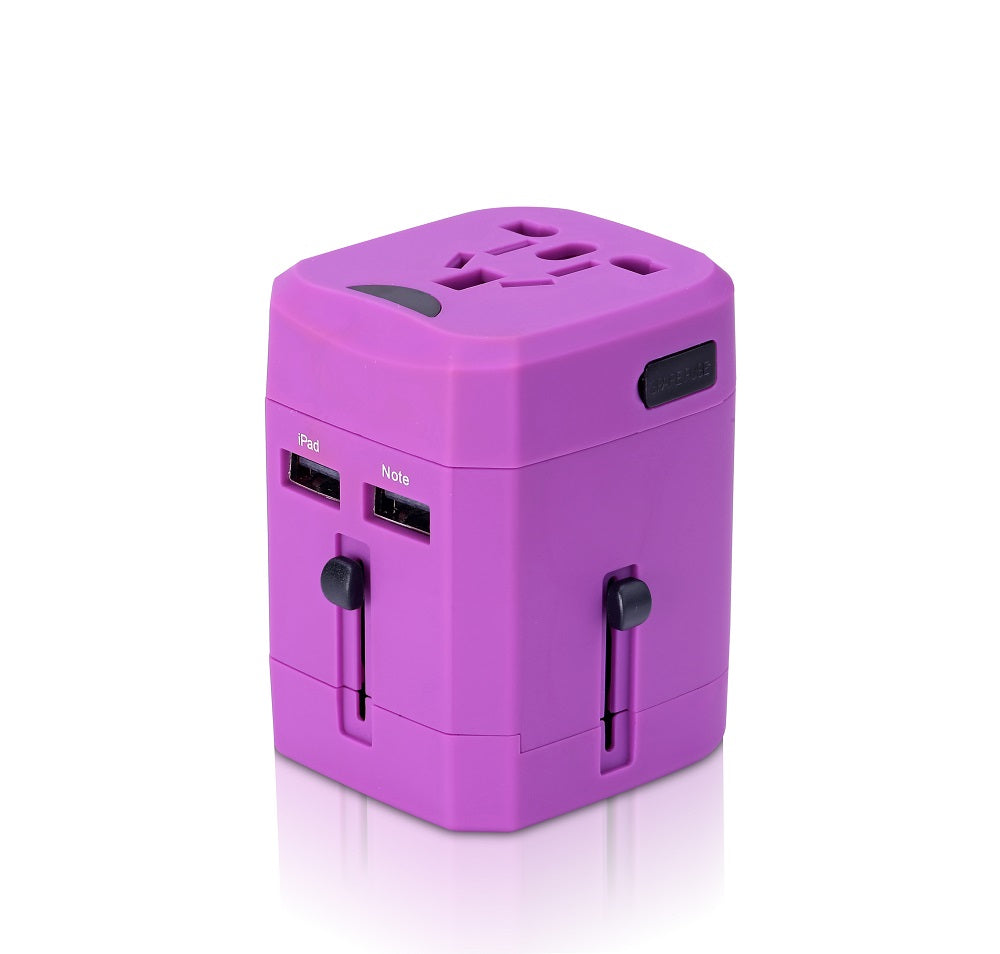 USB Universal Travel Adaptor (2.1A with 2 USB port)