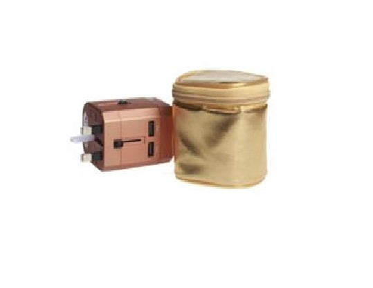 New USB Universal Travel Adaptor (2.5A with 2 USB port)