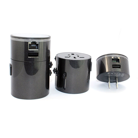 Wi-fi USB universal travel adaptor