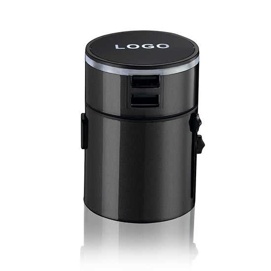 LED USB universal travel adaptor