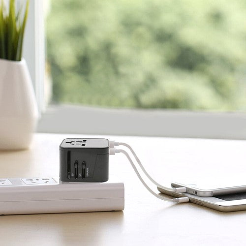 Universal Travel Adaptor with 4 USB Charging Ports