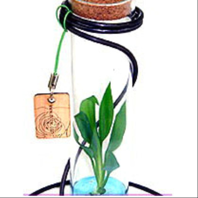 Finger flower with metal stand